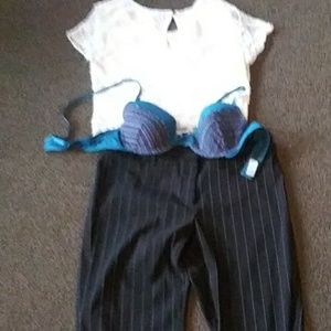 Pants bra and shirt